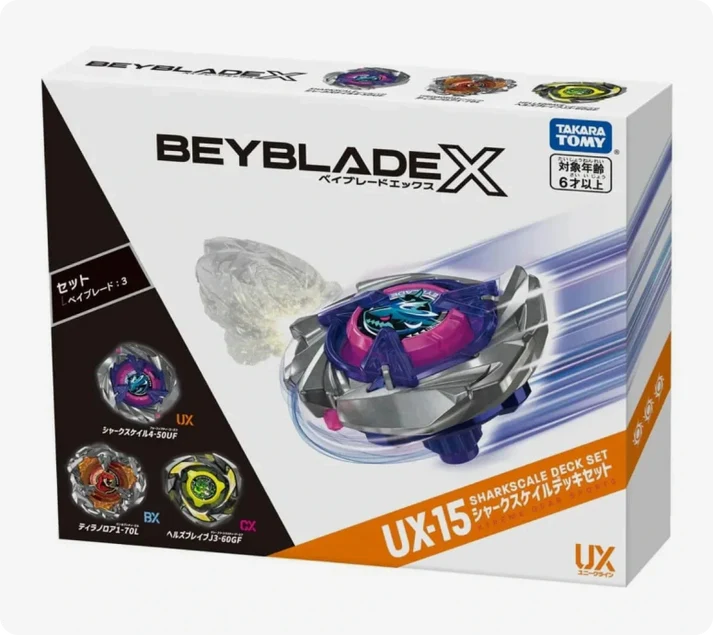 Beyblade X UX-15 SharkScale Deck Set | Gear Gaming Fayetteville
