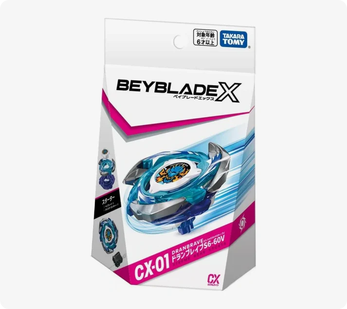 Takara Tomy Beyblade X CX-01 DranBrave S6-60V | Gear Gaming Fayetteville