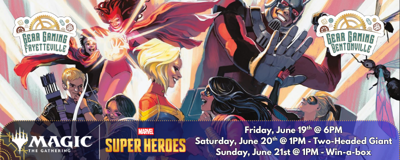 Marvel Super Heroes Two-Headed Giant Pre-Release (6/20) Ticket