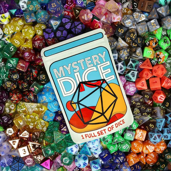 Mystery Dice - Full Set of 7 Polyhedral Dice | Gear Gaming Fayetteville