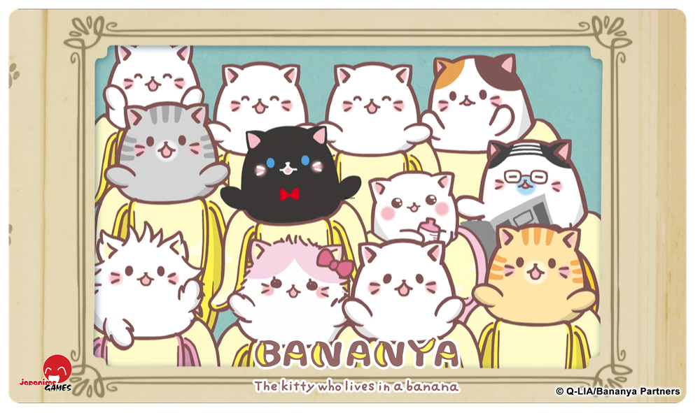 Officially Licensed Bananya Standard Playmat - Bananya Family | Gear Gaming Fayetteville