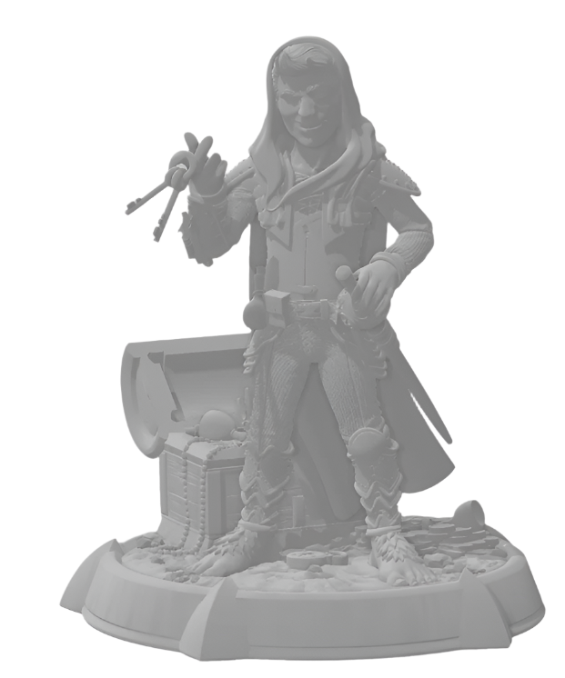 Perry Passkey - Halfling Rogue Miniature | Gear Gaming Fayetteville