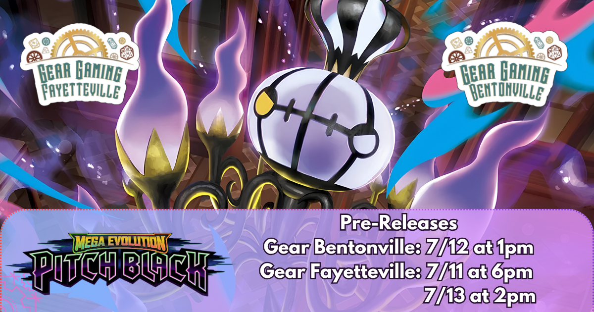 Mega Evolution: Pitch Black Friday Night Pre-Release (7/10) Ticket