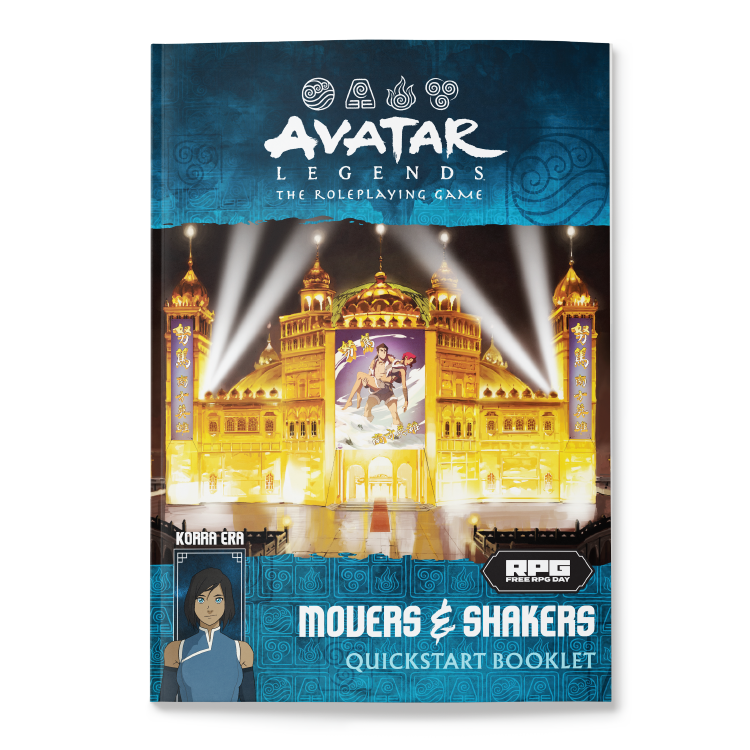 Avatar Legends: Movers & Shakers Quickstart Booklet | Gear Gaming Fayetteville