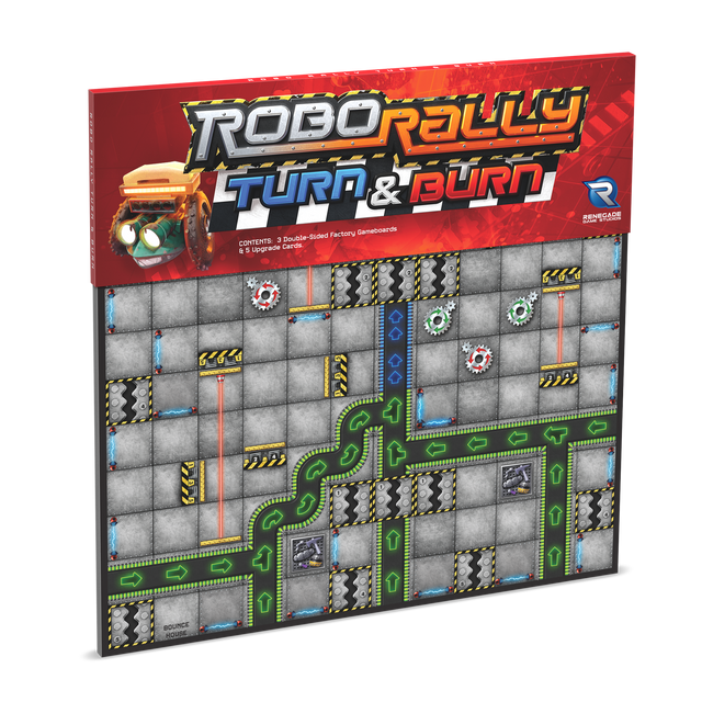 Robo Rally - Turn & Burn Gameboard Expansion | Gear Gaming Fayetteville