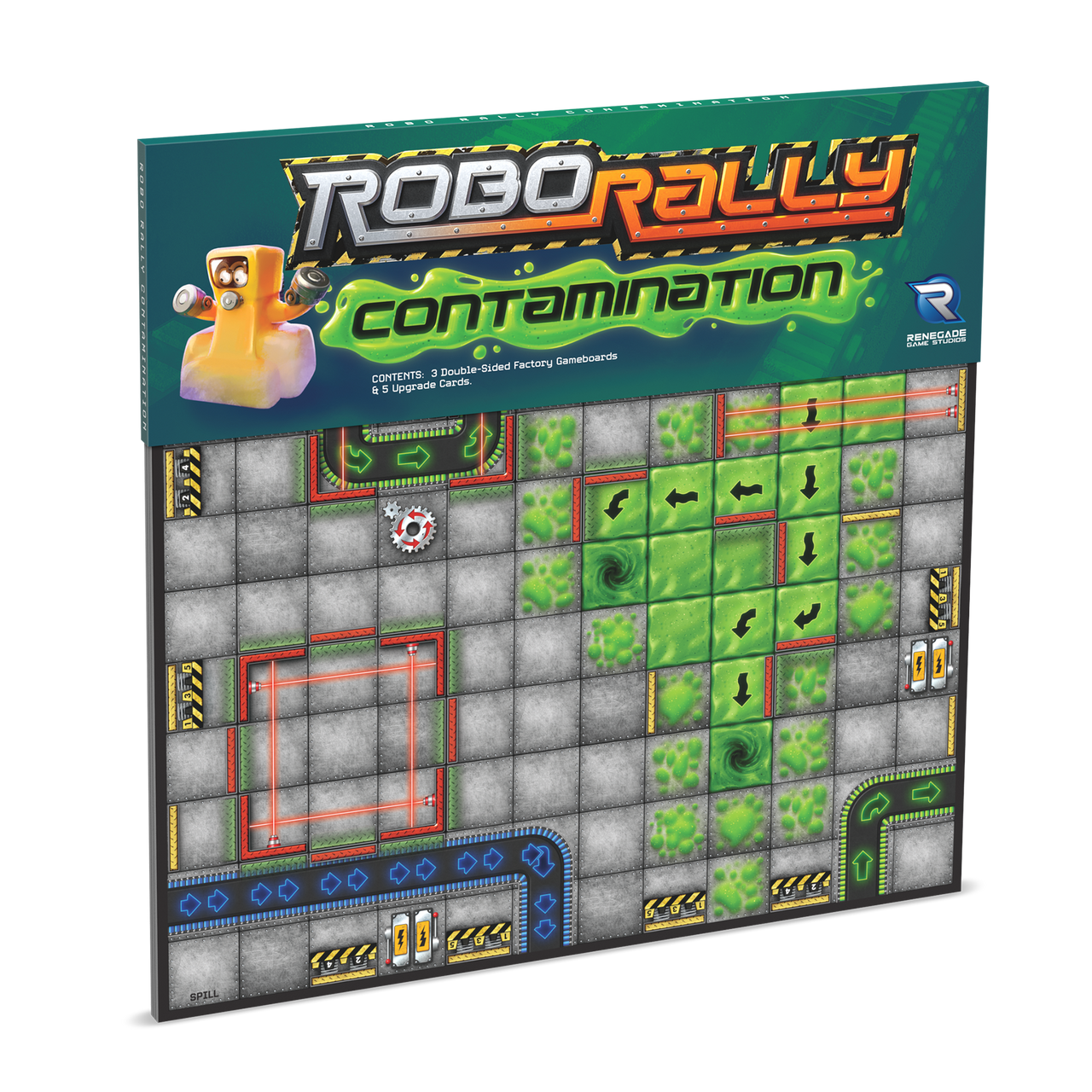 Robo Rally - Contamination Gameboard Expansion | Gear Gaming Fayetteville