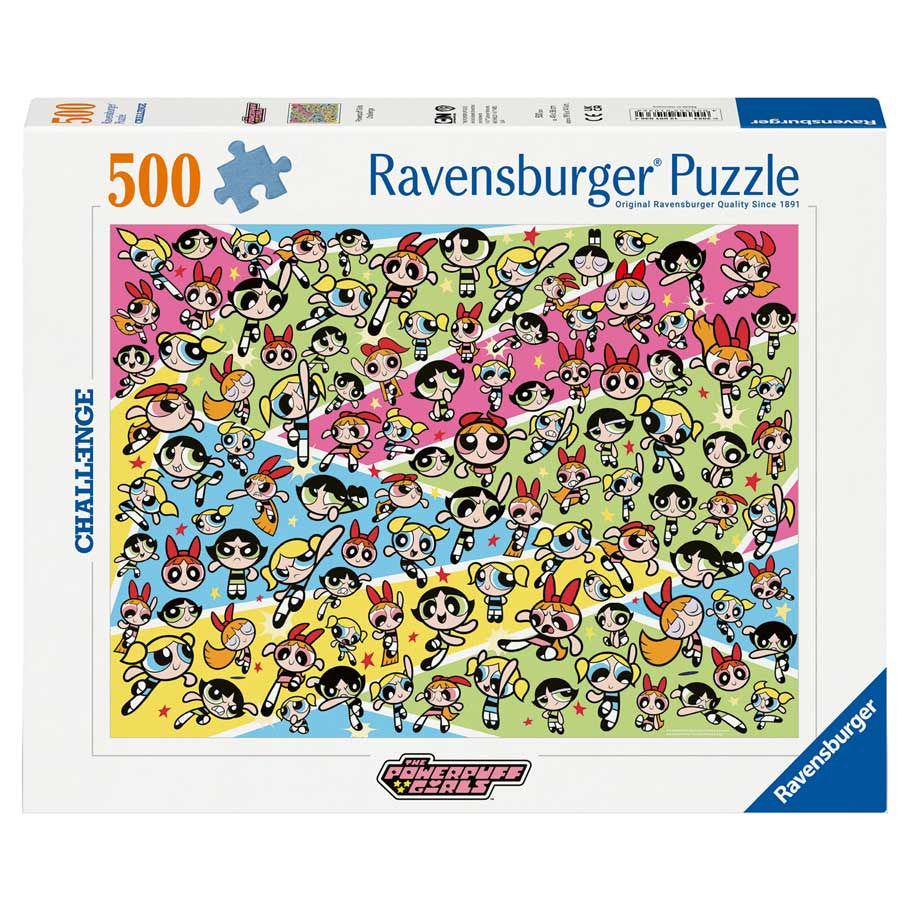 Puzzle: The Powerpuff Girls 500 Piece Challenge | Gear Gaming Fayetteville