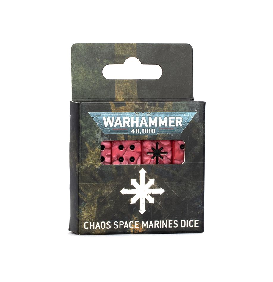 Chaos Space Marines Dice Set | Gear Gaming Fayetteville