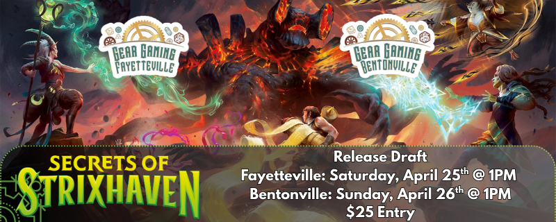Secrets of Strixhaven: Release Draft (4/25) Ticket