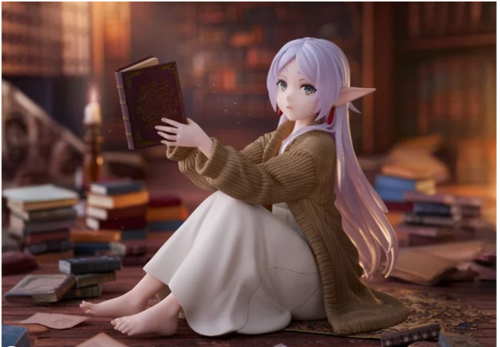 Taito USA - Frieren: Beyond Journey's End Desktop Cute Figure (Roomwear Ver.) | Gear Gaming Fayetteville