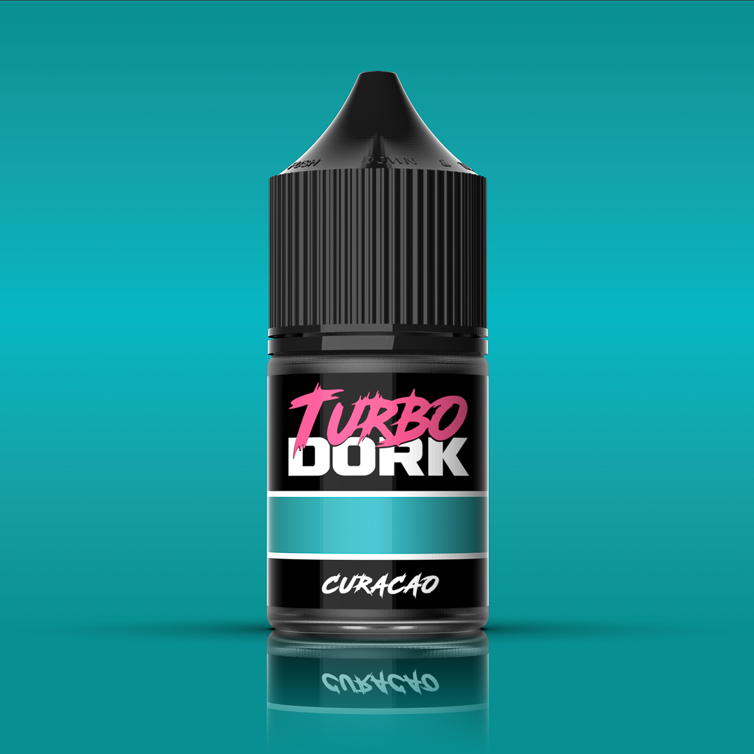 Turbo Dork Curacao Metallic Acrylic Paint | Gear Gaming Fayetteville