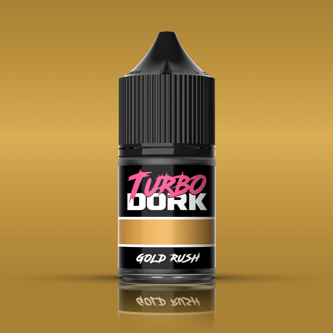 Turbo Dork Gold Rush Metallic Acrylic Paint | Gear Gaming Fayetteville