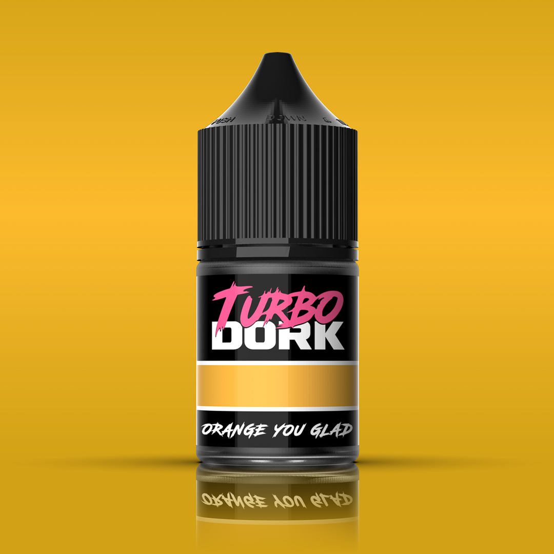 Turbo Dork Orange You Glad Metallic Acrylic Paint | Gear Gaming Fayetteville