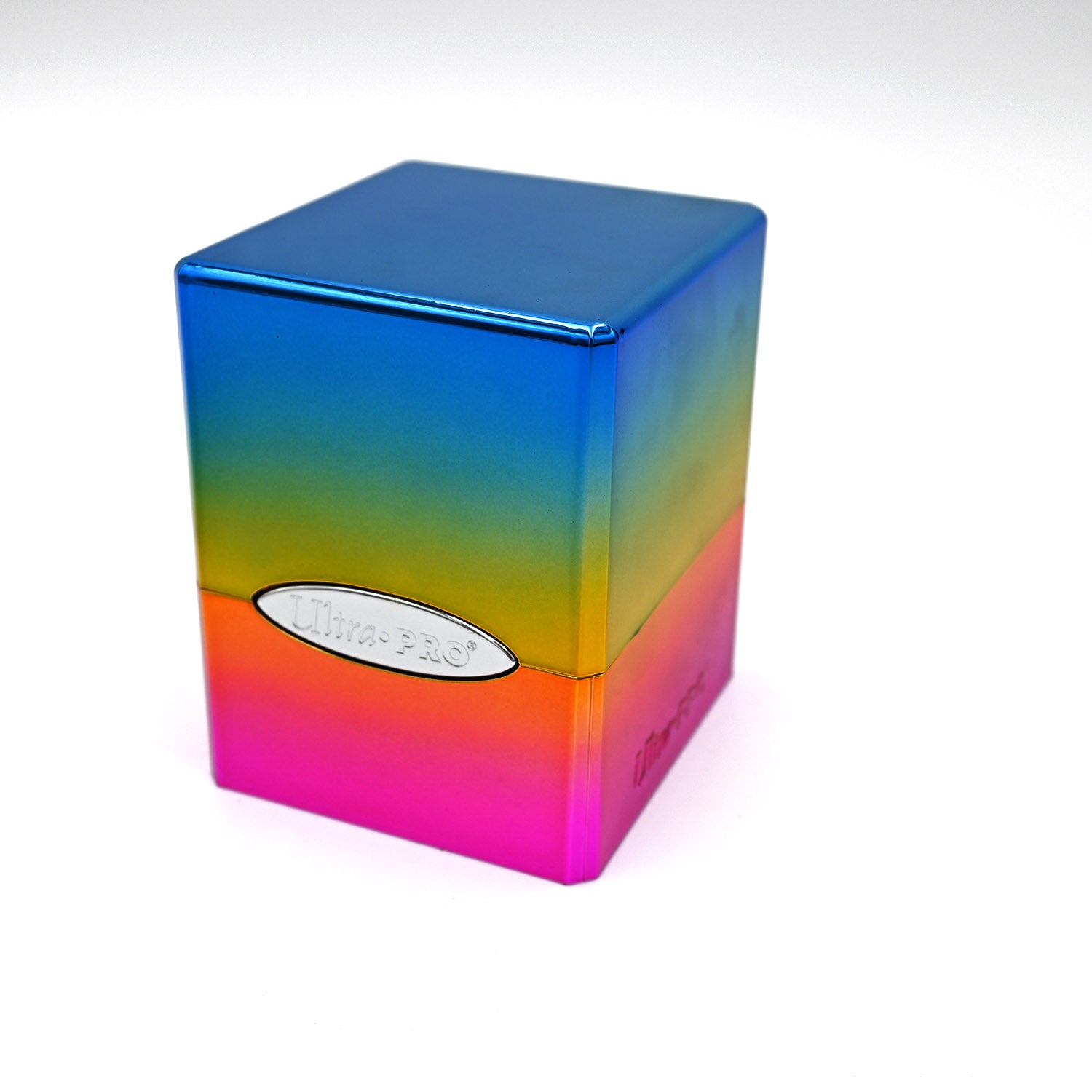 Ultra Pro Deck Box Satin Cube Rainbow | Gear Gaming Fayetteville