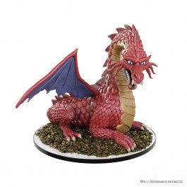 D&D Icons of the Realms: 50th Anniversary - Classic Red Dragon Boxed Miniature | Gear Gaming Fayetteville