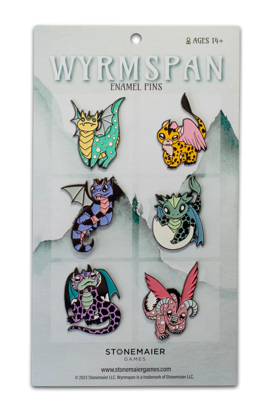 Wyrmspan Enamel Pins | Gear Gaming Fayetteville