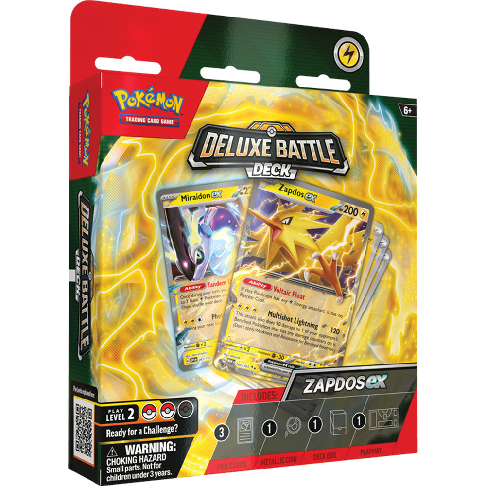 Deluxe Battle Deck (Zapdos EX) | Gear Gaming Fayetteville