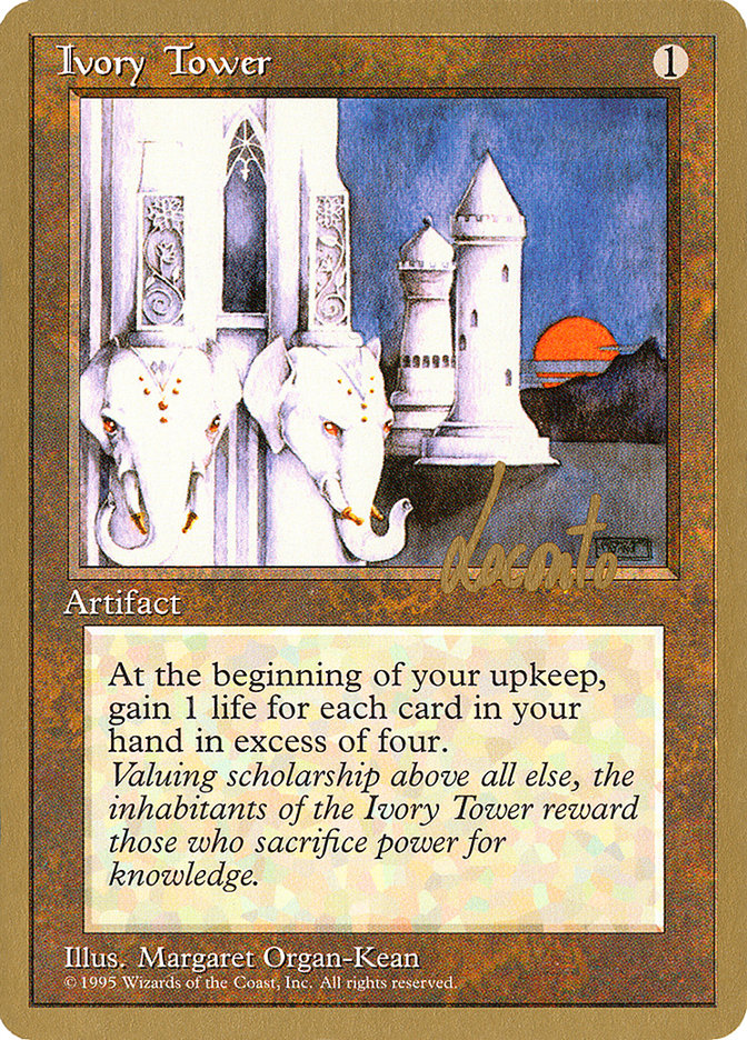 Ivory Tower (Michael Loconto) [Pro Tour Collector Set] | Gear Gaming Fayetteville