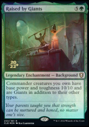 Raised by Giants [Commander Legends: Battle for Baldur's Gate Prerelease Promos] | Gear Gaming Fayetteville