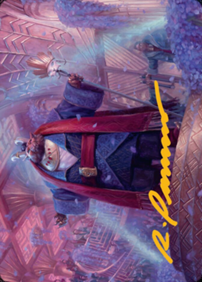 Jetmir, Nexus of Revels 1 Art Card (Gold-Stamped Signature) [Streets of New Capenna Art Series] | Gear Gaming Fayetteville