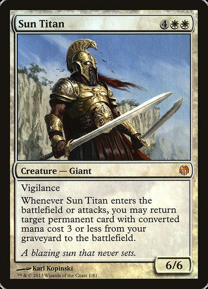 Sun Titan [Duel Decks: Heroes vs. Monsters] | Gear Gaming Fayetteville