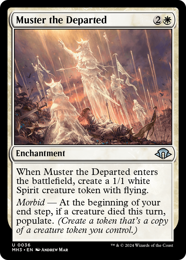 Muster the Departed [Modern Horizons 3] | Gear Gaming Fayetteville