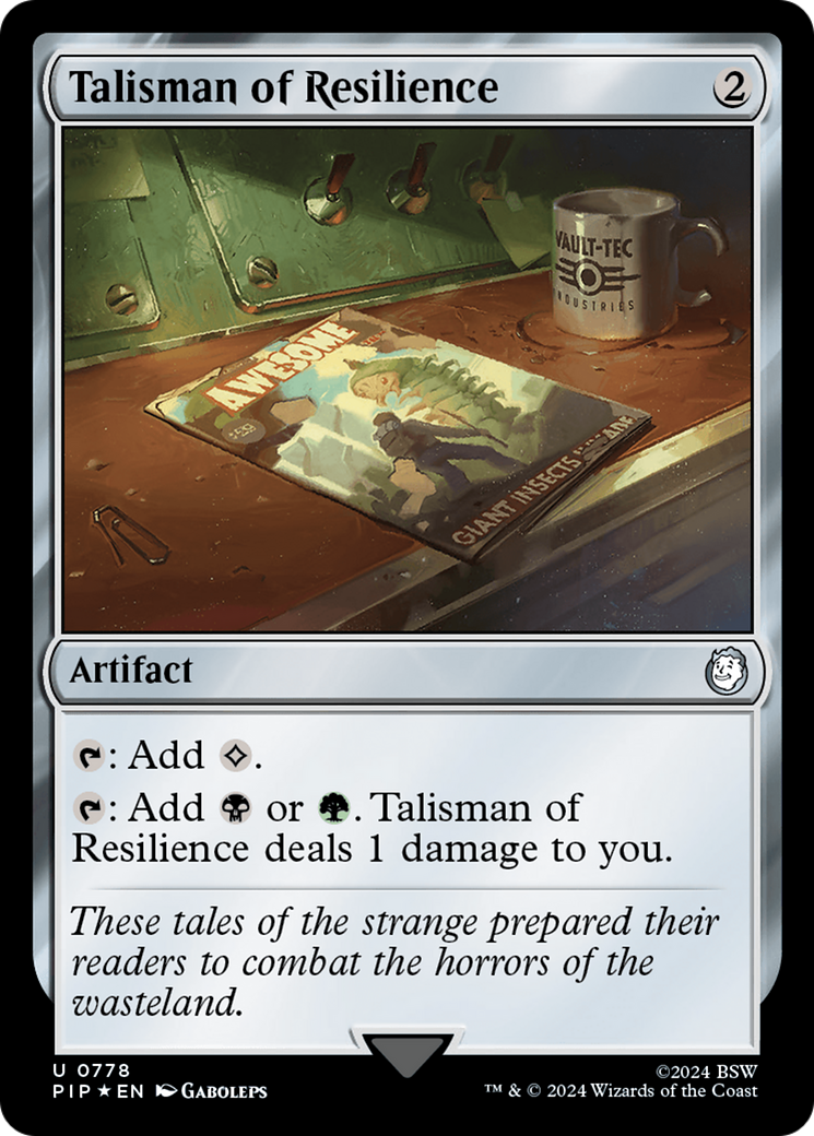 Talisman of Resilience (Surge Foil) [Fallout] | Gear Gaming Fayetteville