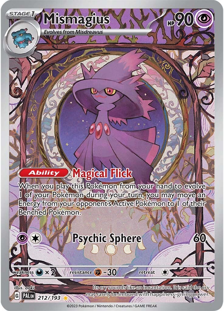 Mismagius (212/193) [Scarlet & Violet: Paldea Evolved] | Gear Gaming Fayetteville