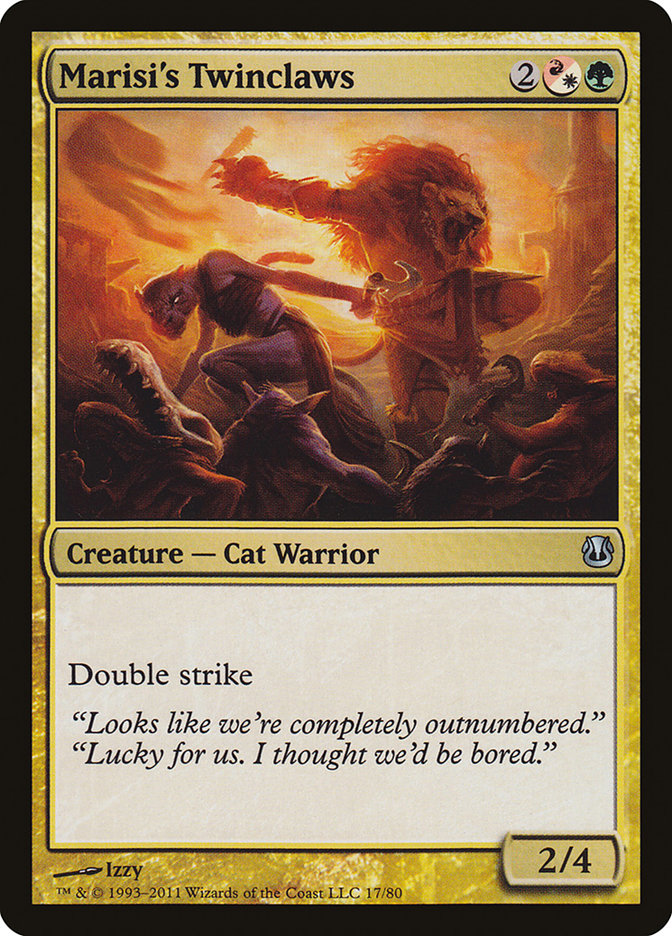Marisi's Twinclaws [Duel Decks: Ajani vs. Nicol Bolas] | Gear Gaming Fayetteville