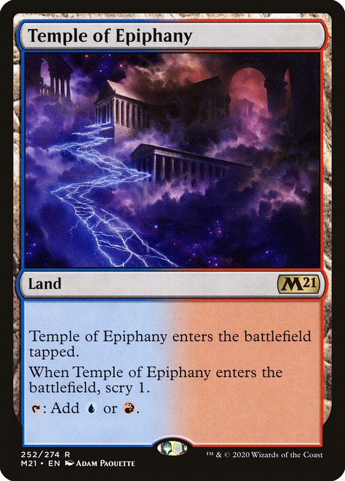 Temple of Epiphany [Core Set 2021] | Gear Gaming Fayetteville