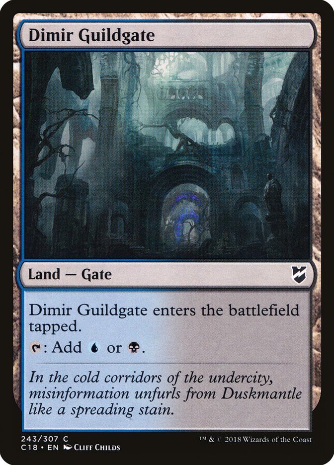 Dimir Guildgate [Commander 2018] | Gear Gaming Fayetteville