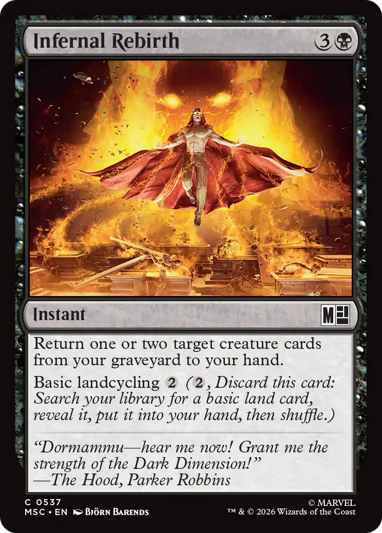 Infernal Rebirth [Marvel Super Heroes Commander] | Gear Gaming Fayetteville