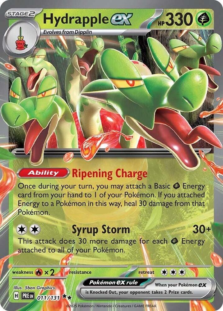 Hydrapple ex (011/131) [Scarlet & Violet: Prismatic Evolutions] | Gear Gaming Fayetteville