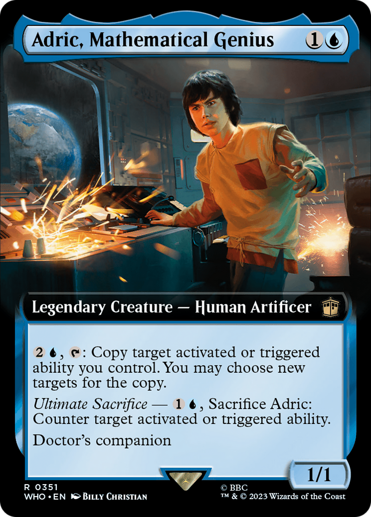 Adric, Mathematical Genius (Extended Art) [Doctor Who] | Gear Gaming Fayetteville