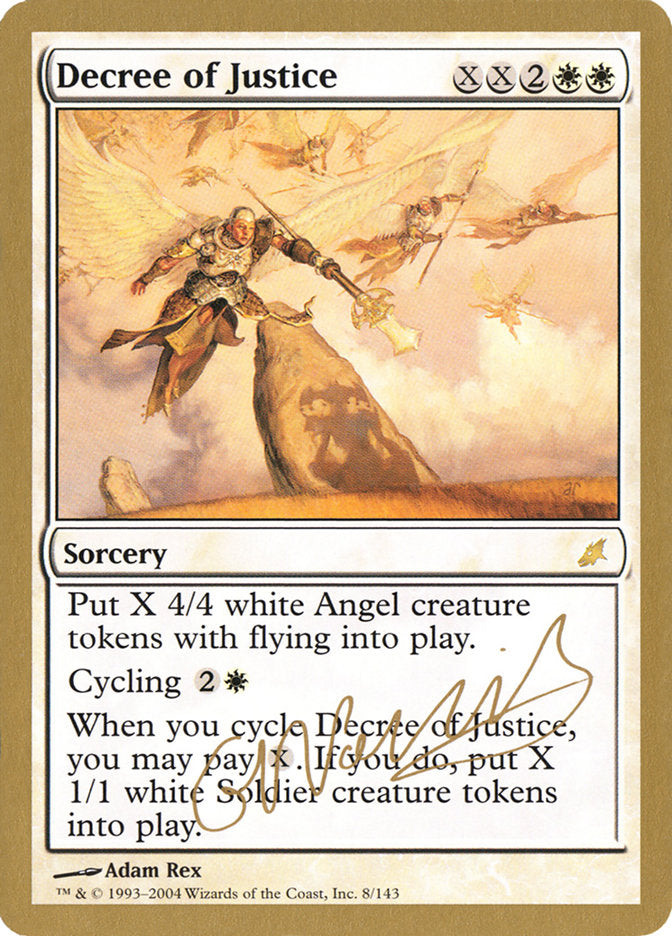 Decree of Justice (Gabriel Nassif) [World Championship Decks 2004] | Gear Gaming Fayetteville