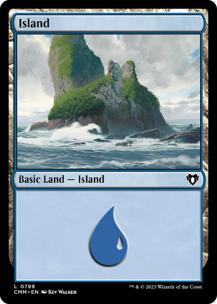 Island (789) [Commander Masters] | Gear Gaming Fayetteville