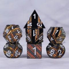 Honeycomb Metal 7pcs Dice Set | Gear Gaming Fayetteville