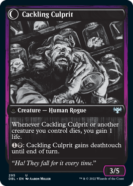 Panicked Bystander // Cackling Culprit [Innistrad: Double Feature] | Gear Gaming Fayetteville