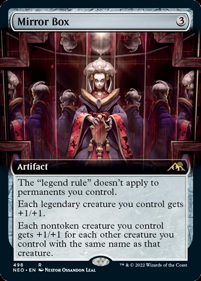 Mirror Box (Extended Art) [Kamigawa: Neon Dynasty] | Gear Gaming Fayetteville