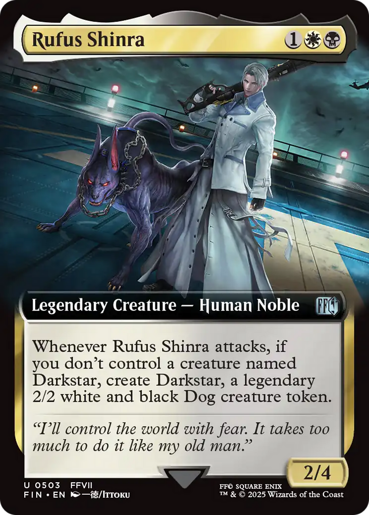 Rufus Shinra (Extended Art) [FINAL FANTASY] | Gear Gaming Fayetteville