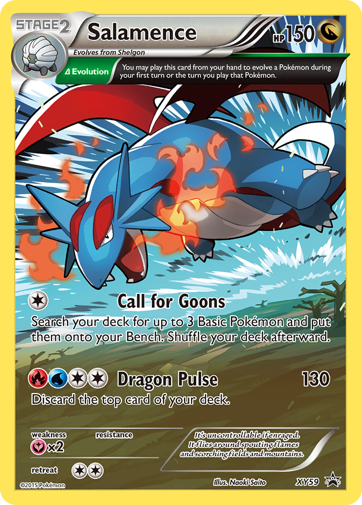 Salamence (XY59) [XY: Black Star Promos] | Gear Gaming Fayetteville