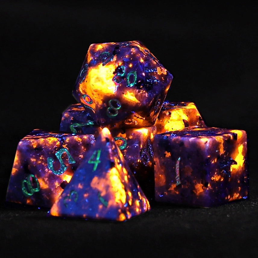 Dragon's Horde Gemstone Dice Set | Gear Gaming Fayetteville