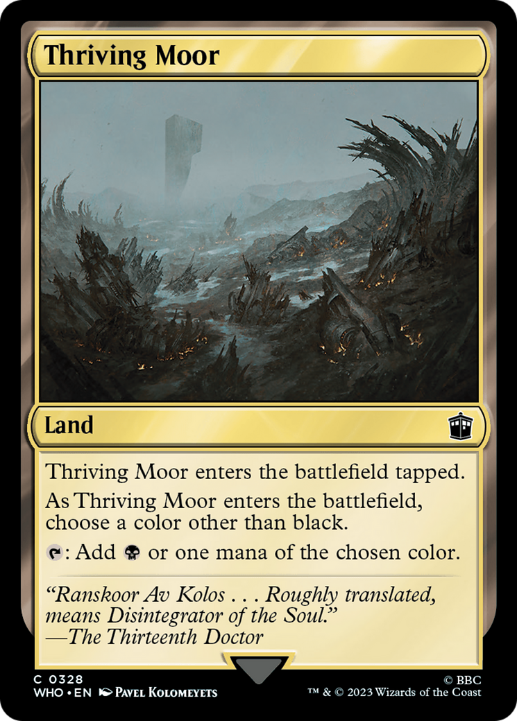 Thriving Moor [Doctor Who] | Gear Gaming Fayetteville