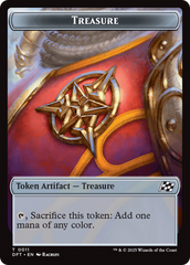 Treasure // Pilot Double-Sided Token [Aetherdrift Tokens] | Gear Gaming Fayetteville