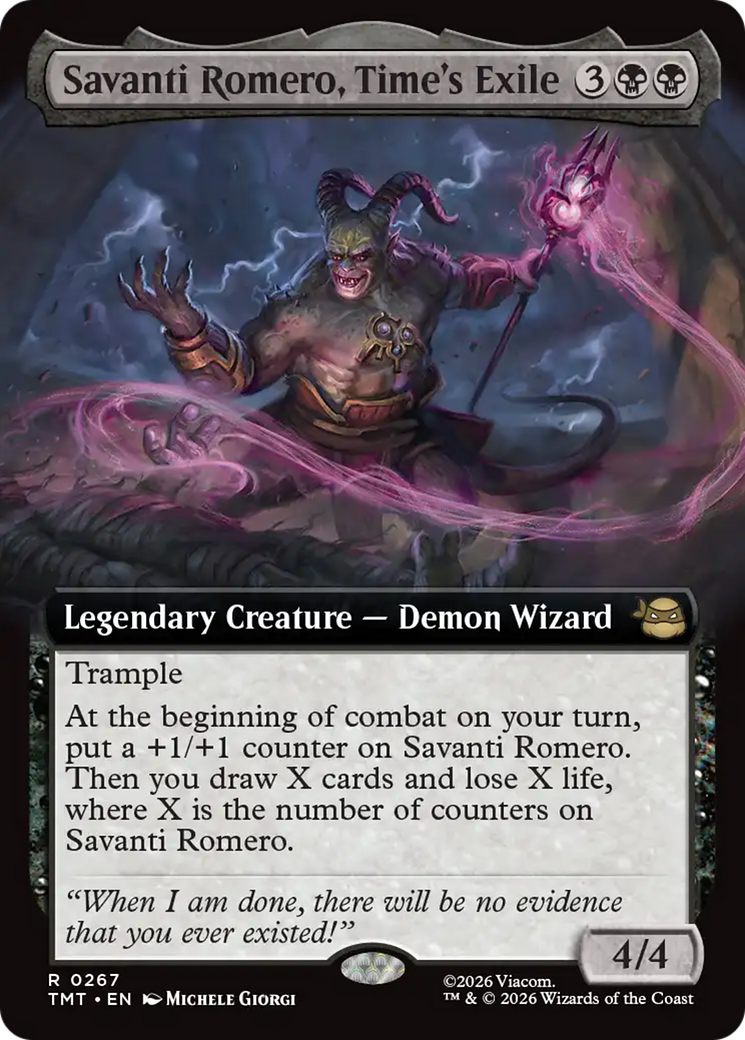 Savanti Romero, Time's Exile (Extended Art) [Teenage Mutant Ninja Turtles] | Gear Gaming Fayetteville