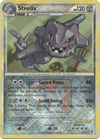 Steelix (24/95) (League Promo) [HeartGold & SoulSilver: Unleashed] | Gear Gaming Fayetteville