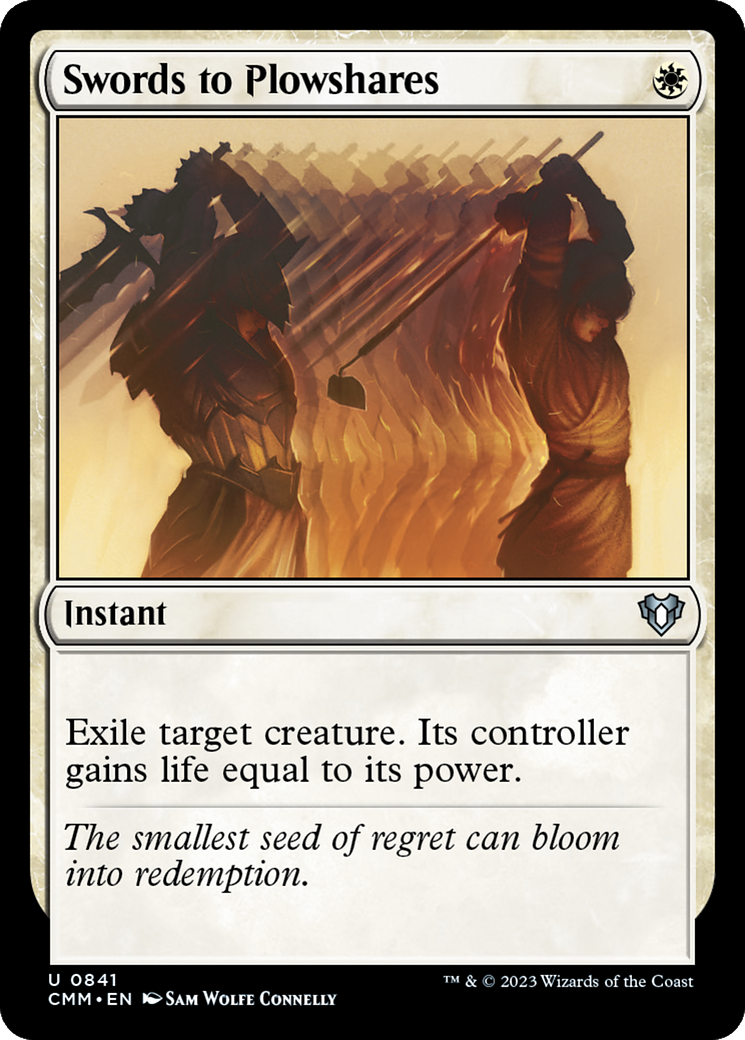 Swords to Plowshares [Commander Masters] | Gear Gaming Fayetteville