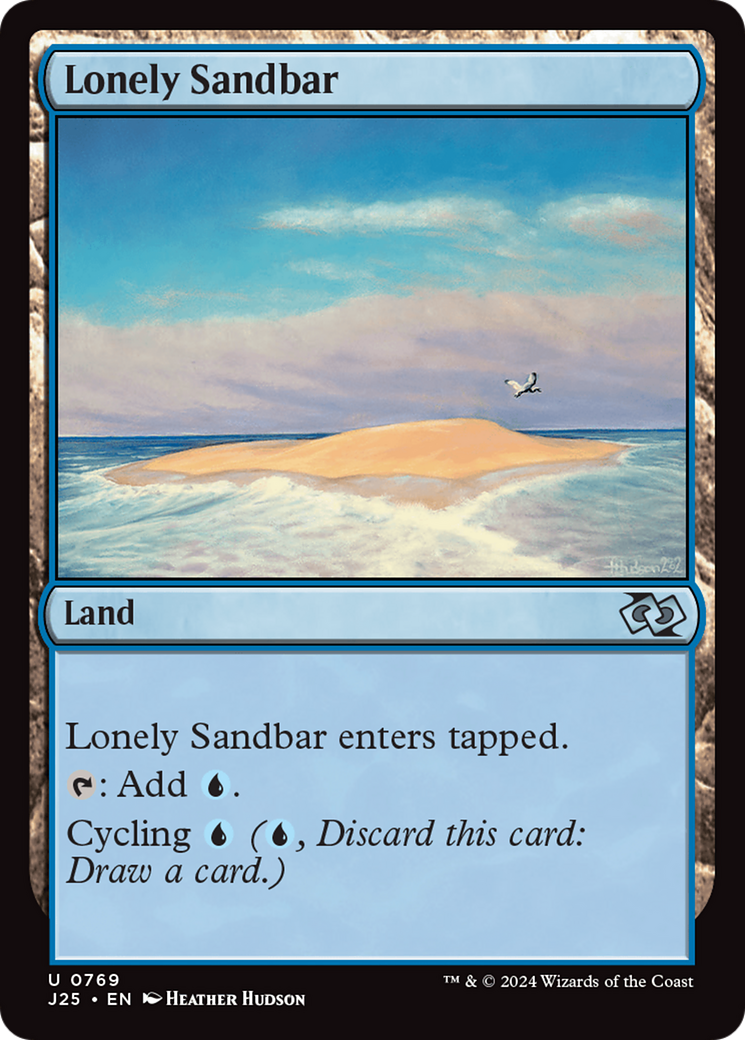 Lonely Sandbar [Foundations Jumpstart] | Gear Gaming Fayetteville