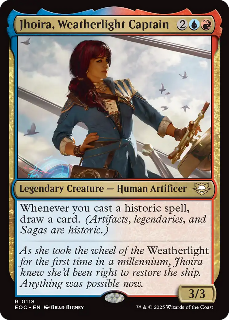 Jhoira, Weatherlight Captain [Edge of Eternities Commander] | Gear Gaming Fayetteville