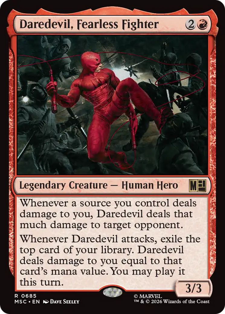 Daredevil, Fearless Fighter [Marvel Super Heroes Commander] | Gear Gaming Fayetteville